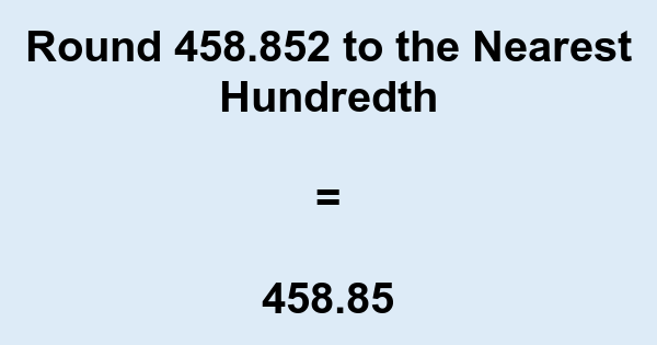 2 852.1 rounded to the nearest tenth